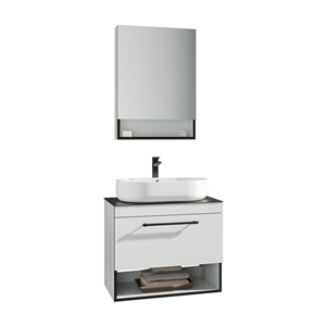Orka Knidos 70 Cm Ayna Dolaplı Banyo Dolabı