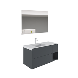 Orka Milano 100 Cm Banyo Dolabı