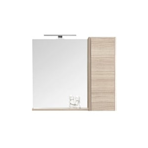 Orka Düden 78 Cm Aplikli Dolaplı Ayna