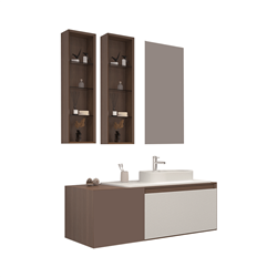Orka Pacific 140 Cm Banyo Dolabı