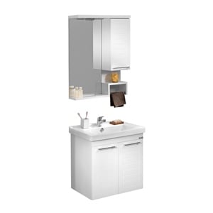 Orka Perge 65 Cm Banyo Dolabı