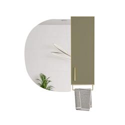 Orka Salerno 60X93 Cm Ledli Ayna