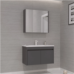 Orka Side 85 Cm Kapaklı Banyo Dolabı