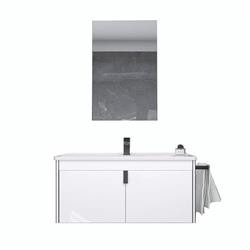 Orka Trio 100 Cm Asma Kapaklı Banyo Dolabı