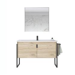 Orka Trio 100 Cm Ayaklı Kapaklı Banyo Dolabı