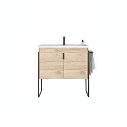 Orka Trio 65 Cm Ayaklı Kapaklı Banyo Dolabı Alt Modülü
