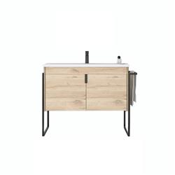 Orka Trio 80 Cm Ayaklı Kapaklı Banyo Dolabı Alt Modülü
