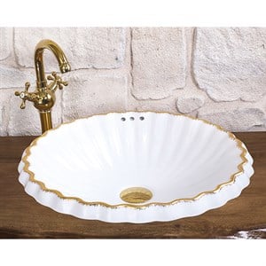 Pure Concept Beyaz Tezgah Üstü Çanak Lavabo