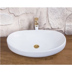 Pure Concept Beyaz Çanak Lavabo