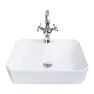 Pure Concept Beyaz Tezgah Üstü Çanak Lavabo