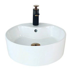 Pure Concept Beyaz Tezgah Üstü Çanak Lavabo