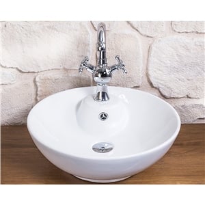 Pure Concept Beyaz Tezgah Üstü Çanak Lavabo
