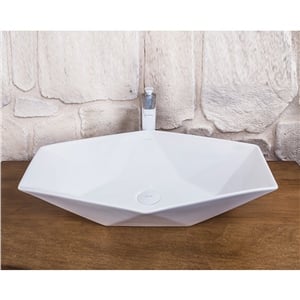 Pure Concept Beyaz Çanak Lavabo