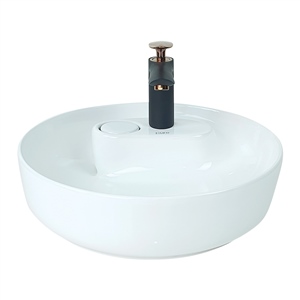 Pure Concept Beyaz Tezgah Üstü Çanak Lavabo