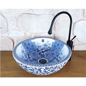Pure Concept Çini Desenli Çanak Lavabo