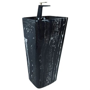 Pure Concept Deep Black Monoblok Lavabo