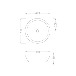 Pure Concept Flower Platin Çanak Lavabo