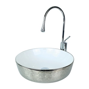 Pure Concept Flower Platin Çanak Lavabo