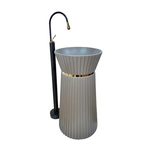 Pure Concept Glory Antrasit Monoblok Lavabo