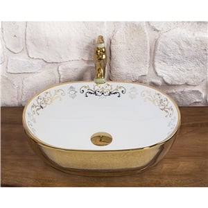 Pure Concept Indian Altın Çanak Lavabo