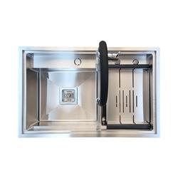 Pure Concept Inox 72X47 Çift Göz Paslanmaz Çelik Eviye