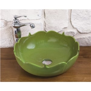 Pure Concept Lotus Green Çanak Lavabo