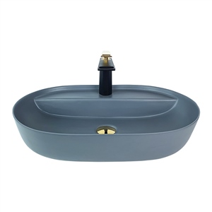 Pure Concept Mat Gri Çanak Lavabo