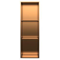 Pure Concept 30X90 Cm Gömme Paslanmaz Çelik Niş Ledli Rose Gold