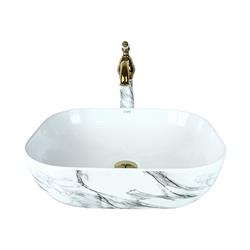 Pure Concept Calacatta Çanak Lavabo  (Outlet)