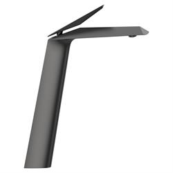 Pure Concept Neo Metalik Siyah Çanak Lavabo Bataryası