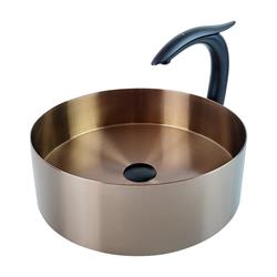 Pure Concept Paslanmaz Çelik Rose Gold Çanak Lavabo (Outlet)