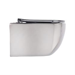 Pure Concept Platin Ayna Siyah Kanalsız Asma Klozet (Outlet)
