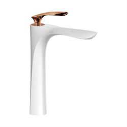 Pure Concept Royal Beyaz Rose Gold Çanak Lavabo Bataryası