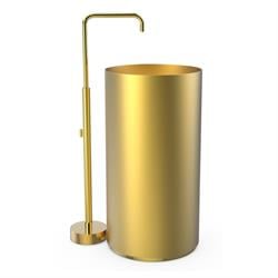 Pure Concept Slender Altın Paslanmaz Çelik Monoblok Lavabo