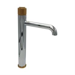 Pure Concept Style Krom Altın Çanak Lavabo Bataryası (Outlet)