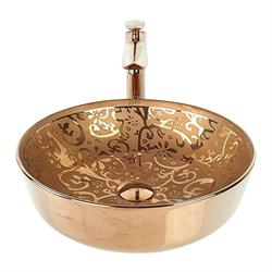 Pure Concept Vine Rose Gold Çanak Lavabo (Outlet)