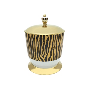 Pure ConceptTiger Gold Zebra Çöp Kovası