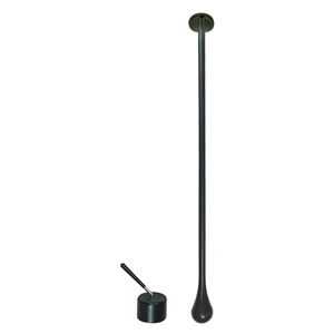 Pure Concept Minimal Mat Siyah Tavandan Lavabo Bataryası
