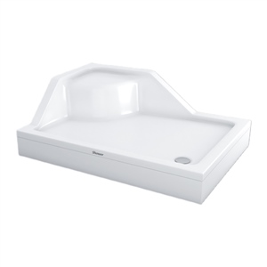 80X140 Corner Dikdörtgen Köşe Oturaklı Duş Teknesi