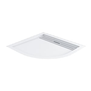 80X80 Drop Oval Flat Duş Teknesi
