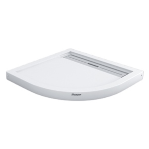 80X80 Drop Oval Slimblok Duş Teknesi