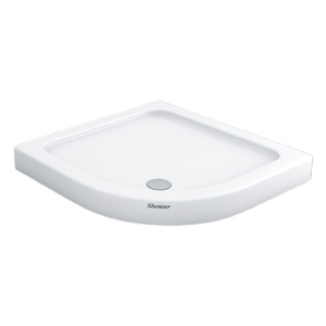80X80 Frey Oval Slimblok Duş Teknesi
