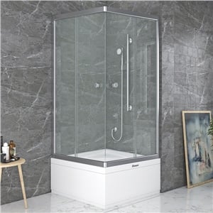 Satürn 90X90 Kare Duşakabin 4 Mm