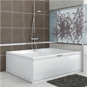 Shower Dragon 190X120 Cm Düz Özel Küvet