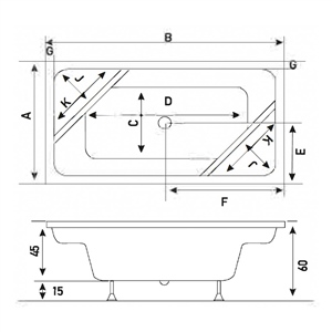 Shower Dragon Plus 200X130 Cm İreko Ahşap Panelli Oturmalı Özel Küvet