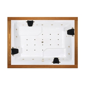 Shower Optimum 220X180 Cm Spa Yarı Oturmalı Küvet