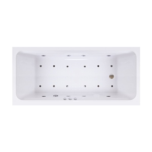 Shower Shark Plus 180X80 Cm İreko Ahşap Panelli Çekmeceli Küvet