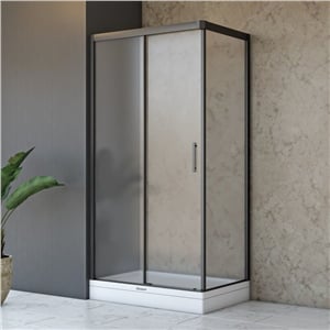 Vega 80X120 Yan Panelli Dikdörtgen Lüks Duşakabin