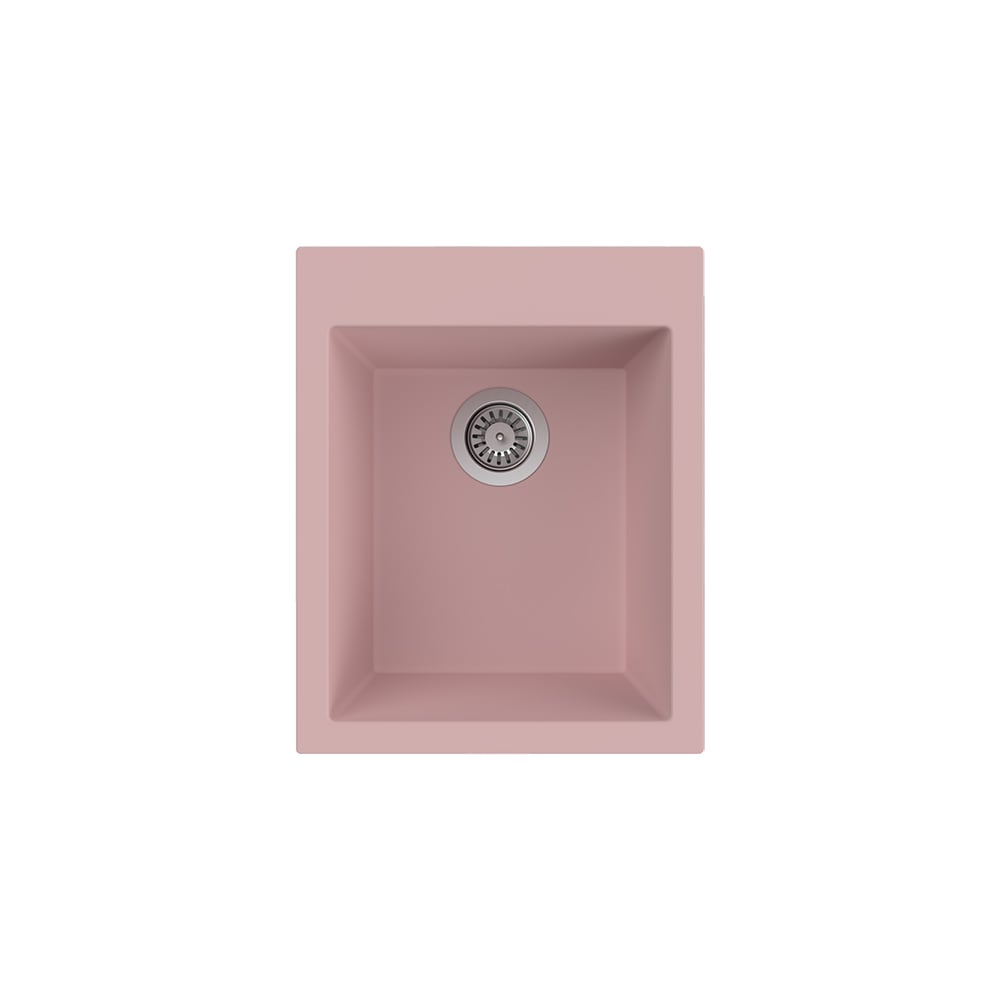 Aqua QuartzDeneb 41x51 cm Pembe Granit Eviye