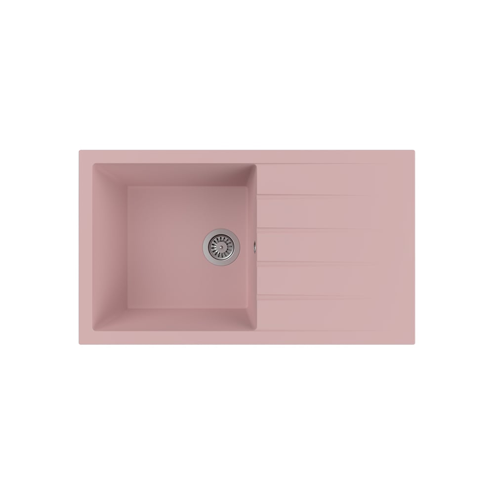 Aqua QuartzTogg 85x50 cm Pembe Granit Eviye